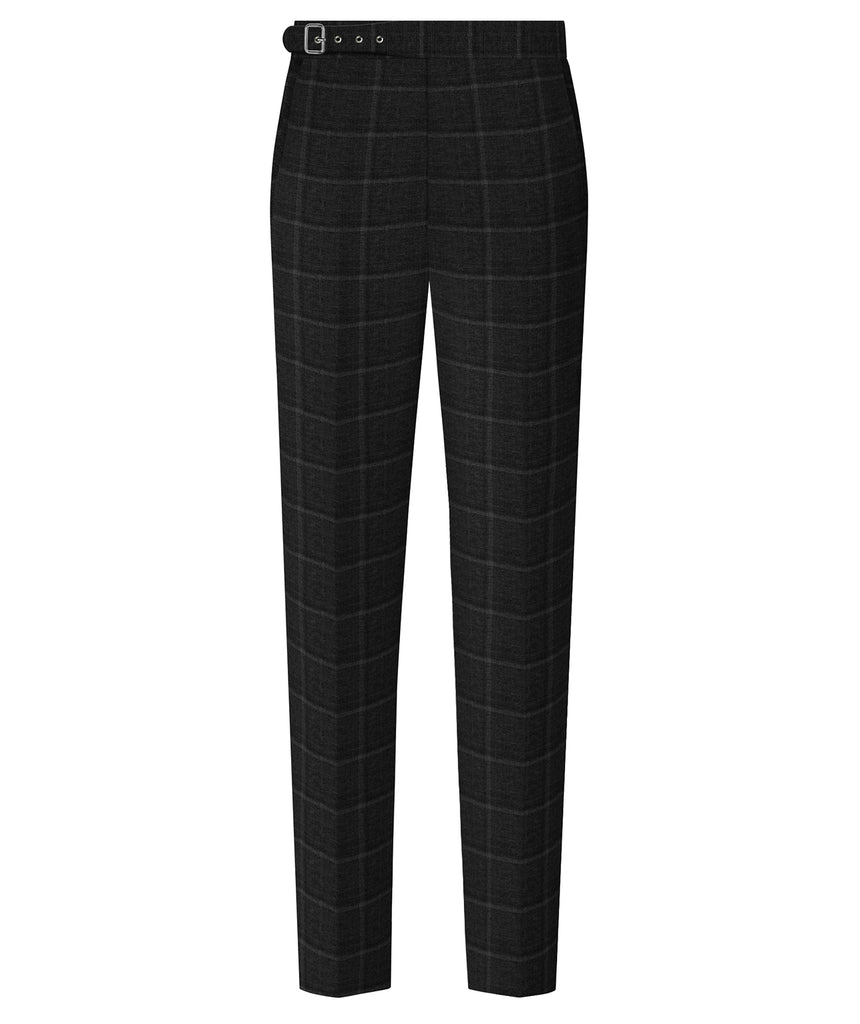 Gray Windowpane Suit - Harland Gunnar