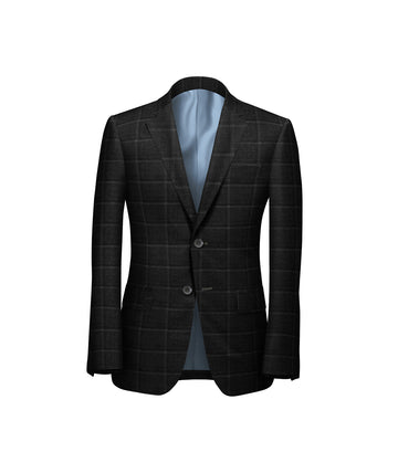 Gray Windowpane Suit - Harland Gunnar