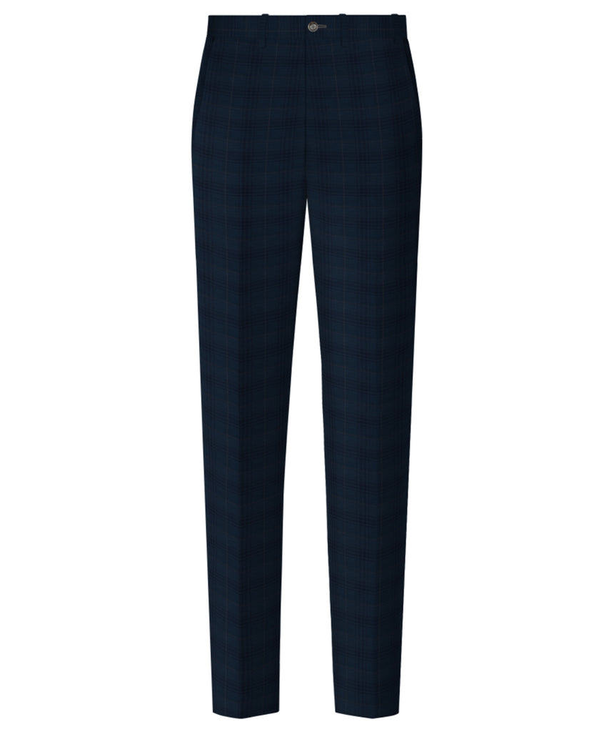 Prince Of Wales Blue Suit - Harland Gunnar