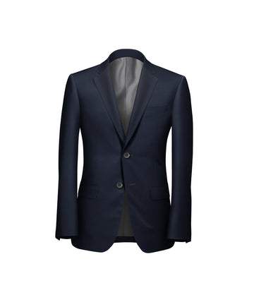 Space Blue Twill Suit - Harland Gunnar