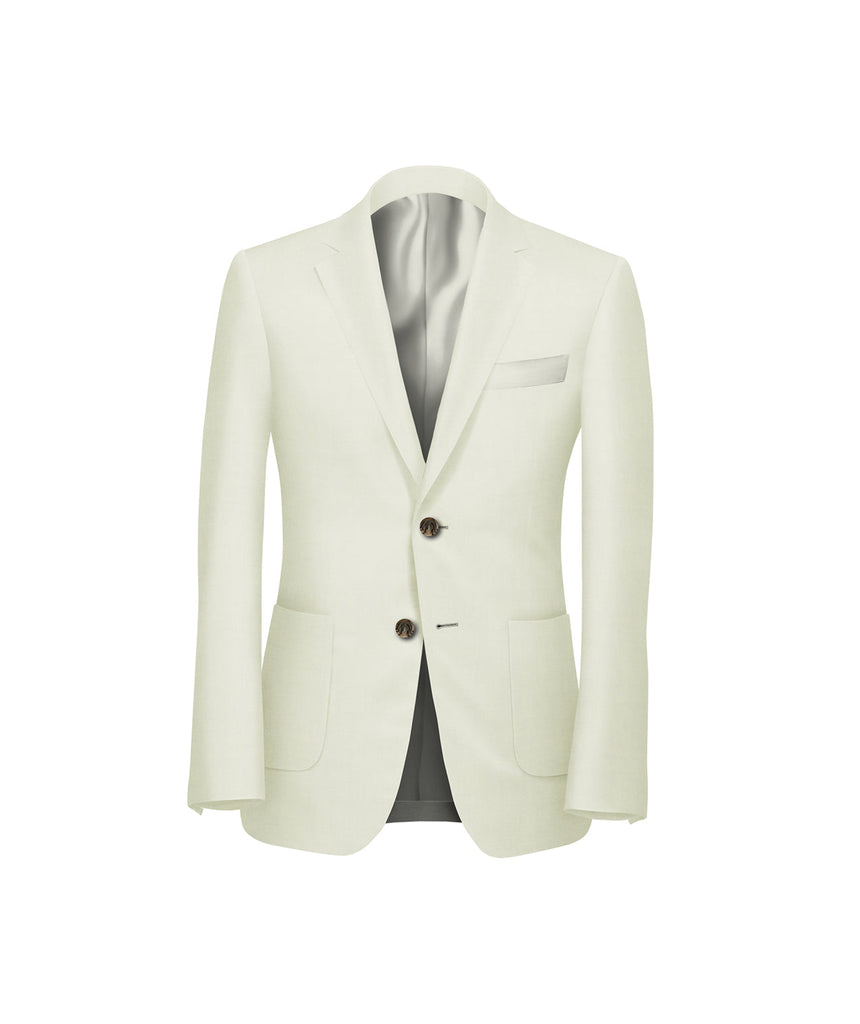 Ivory Cashmere Blazer - Harland Gunnar