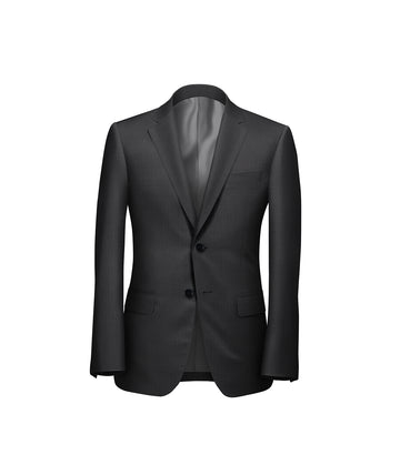 Charcoal Gray Narrow Stripe Suit - Harland Gunnar